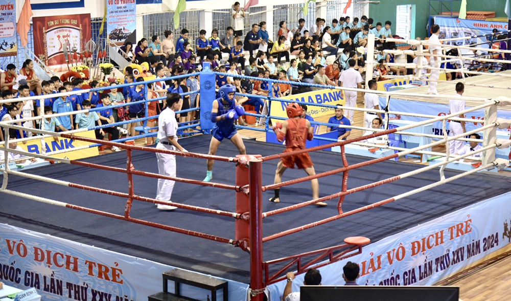 Trao 343 huy chương tại Giải vô địch Trẻ Võ cổ truyền quốc gia 2024 - ảnh 1