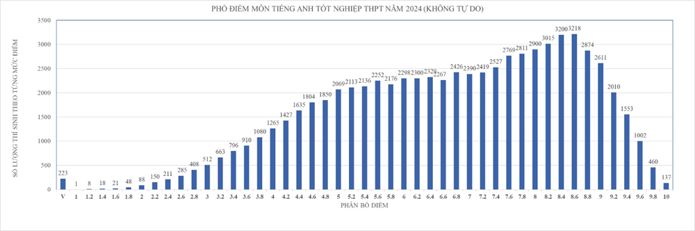 Tỉ lệ HS đạt điểm trung bình môn Tiếng Anh cao nhất nước - ảnh 3