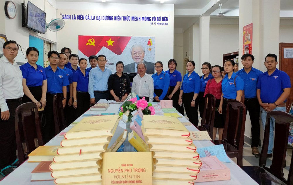 Triển lãm sách về Tổng Bí thư Nguyễn Phú Trọng - ảnh 1