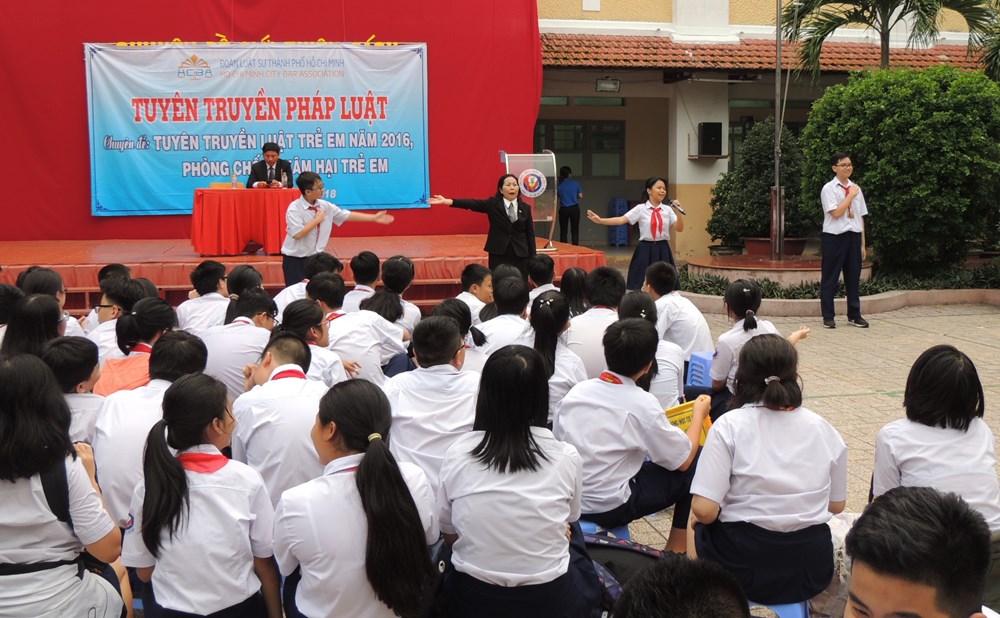 Tăng cường tuyên truyền, giáo dục pháp luật cho HSSV năm học 2024-2025 - ảnh 1