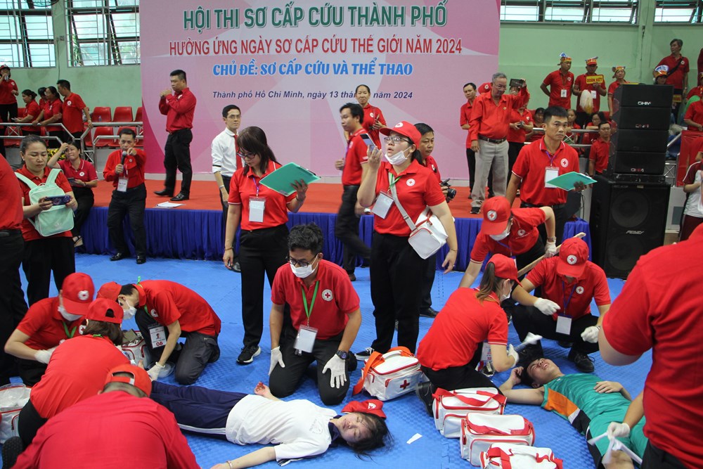 TP.HCM kỷ niệm Ngày Sơ cấp cứu thế giới 2024 - ảnh 3