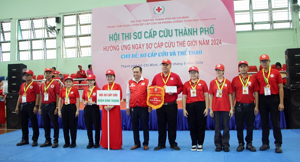 TP.HCM kỷ niệm Ngày Sơ cấp cứu thế giới 2024 - ảnh 4