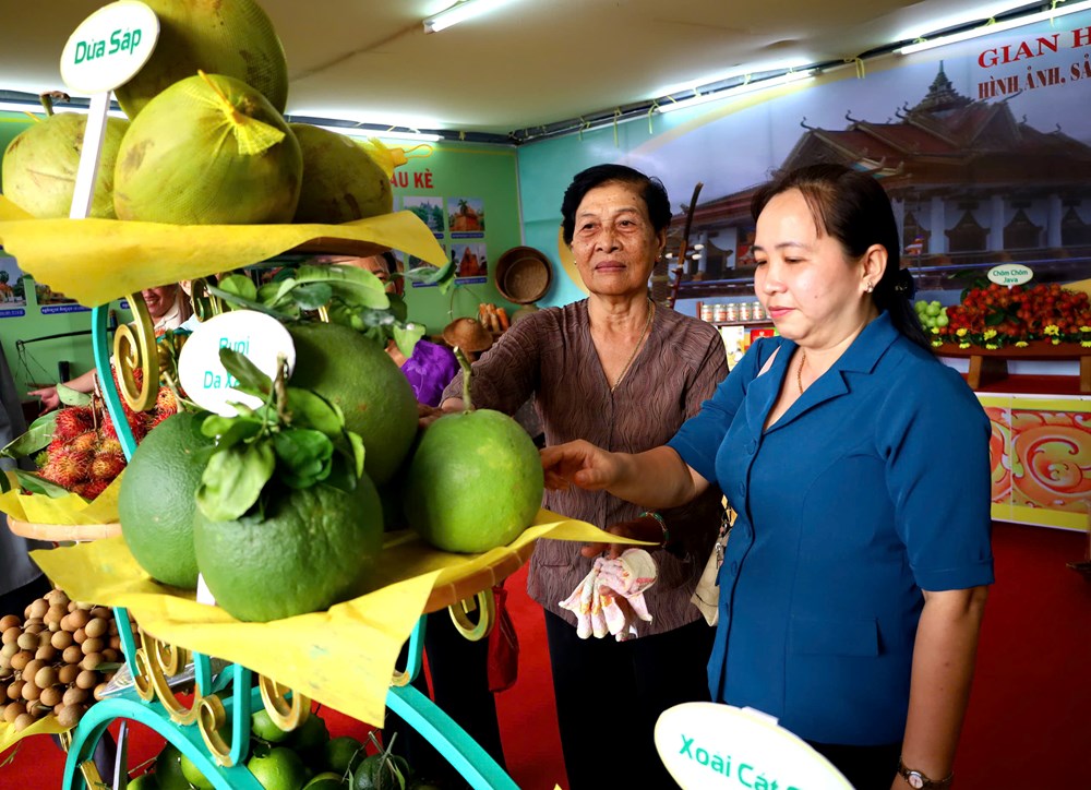 Triển lãm các sản phẩm đặc trưng của đồng bào dân tộc Khmer - ảnh 3