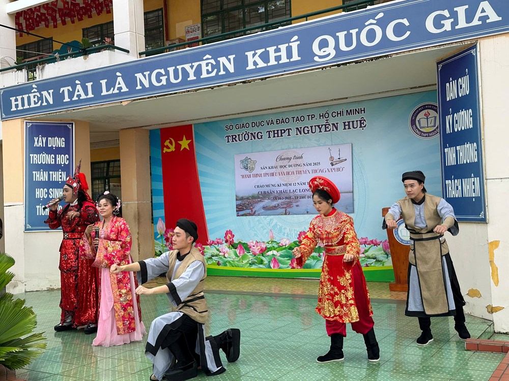 12 năm gắn kết học sinh với sân khấu truyền thống - ảnh 1