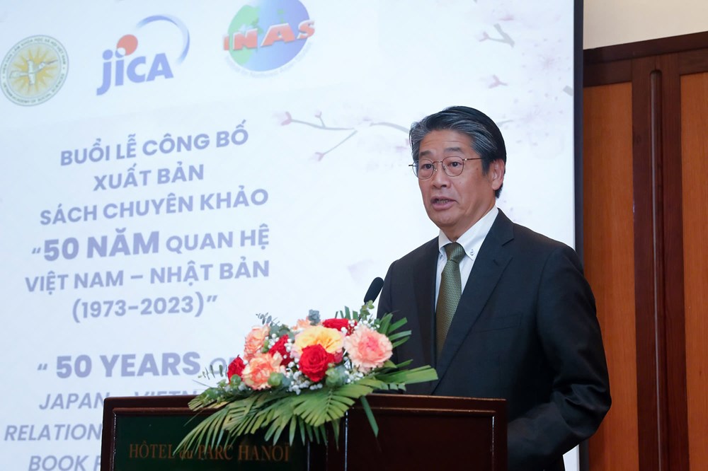 Công bố xuất bản sách chuyên khảo “50 năm quan hệ Việt Nam - Nhật Bản (1973-2023)“ - ảnh 2