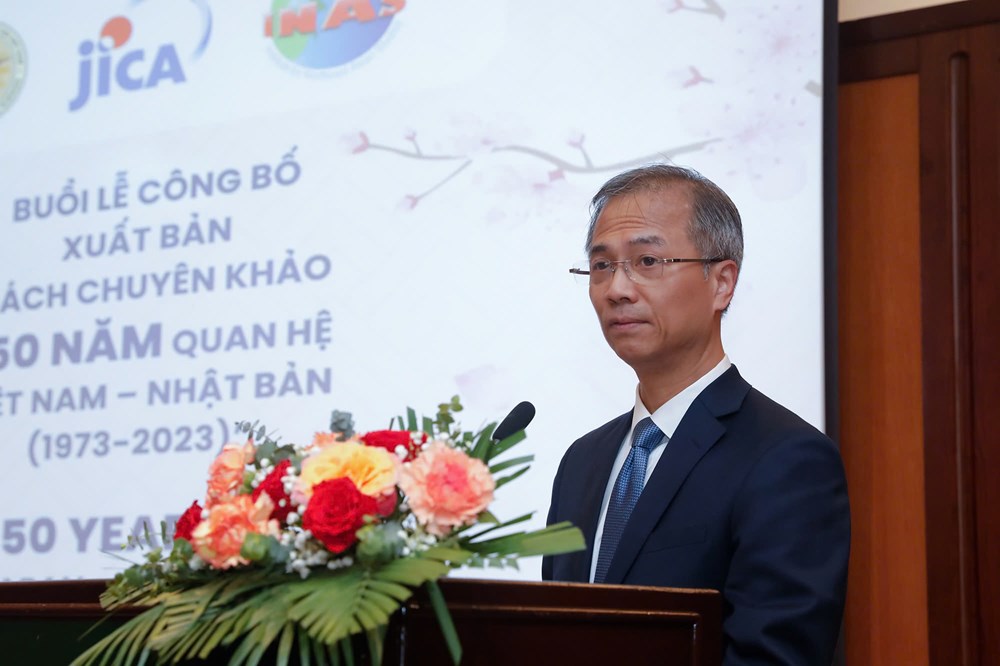 Công bố xuất bản sách chuyên khảo “50 năm quan hệ Việt Nam - Nhật Bản (1973-2023)“ - ảnh 3