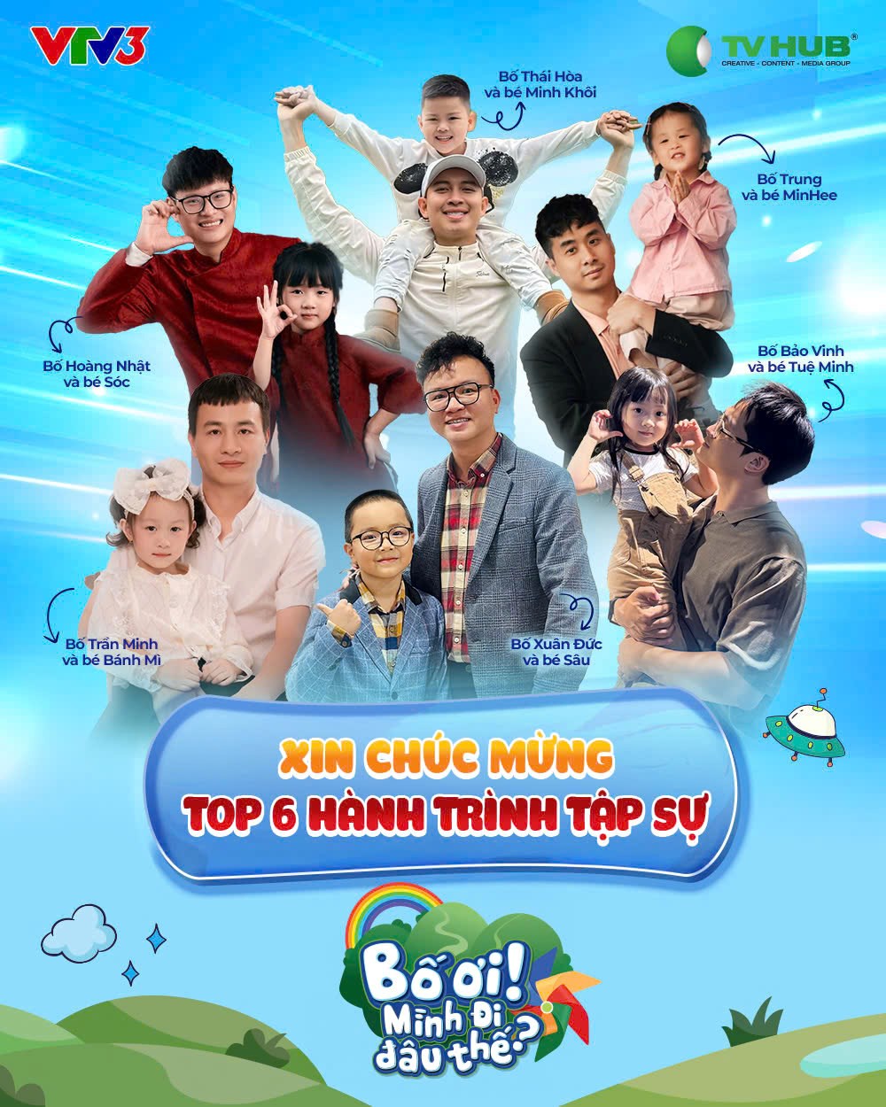 “Bố ơi” mùa mới bắt đầu: 6 cặp cha con triệu view bước vào thử thách - ảnh 1
