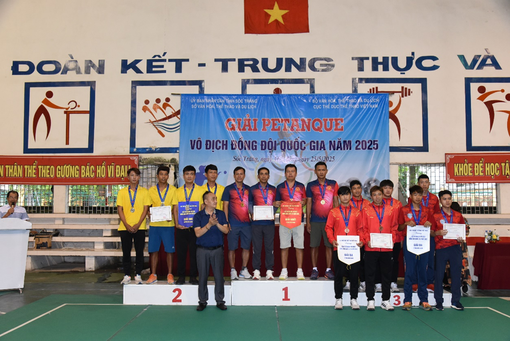 Bế mạc Giải Bi sắt vô địch đồng đội quốc gia năm 2025 - ảnh 4