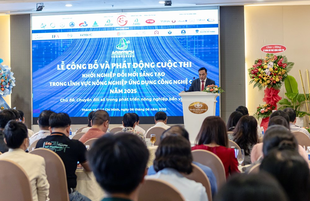 Công bố cuộc thi khởi nghiệp đổi mới sáng tạo trong nông nghiệp công nghệ cao 2025 - ảnh 1