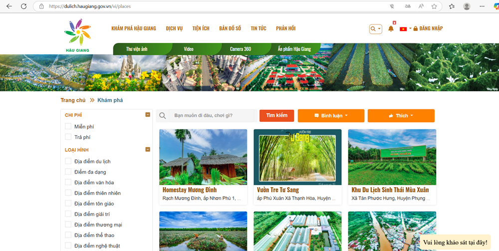 Hậu Giang ra mắt hệ thống du lịch thông minh - ảnh 3