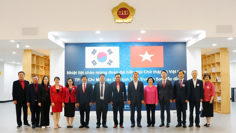 Tăng cường hợp tác quốc tế công tác nhân đạo giữa TP.HCM và TP Incheon, Hàn Quốc - ảnh 1