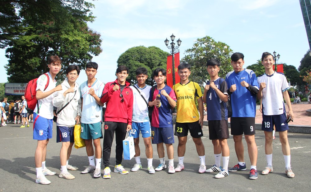 Trường ĐH Thể dục Thể thao TP.HCM khai mạc kỳ thi tuyển sinh năng khiếu 2025 - ảnh 14