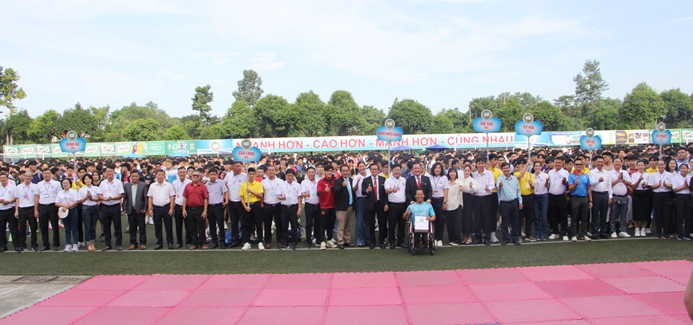Trường ĐH Thể dục Thể thao TP.HCM khai mạc kỳ thi tuyển sinh năng khiếu 2025 - ảnh 17