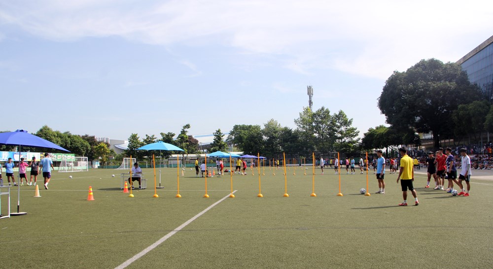 Trường ĐH Thể dục Thể thao TP.HCM khai mạc kỳ thi tuyển sinh năng khiếu 2025 - ảnh 8