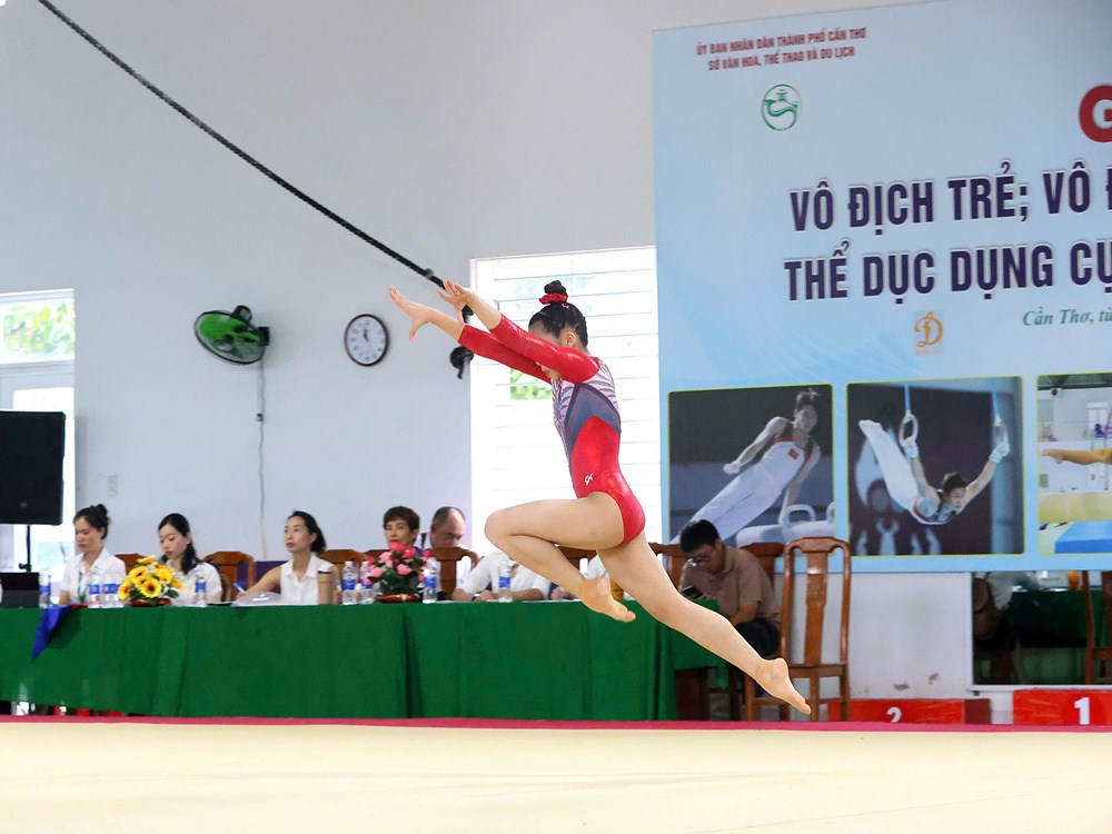 Khép lại giải vô địch các nhóm tuổi thể dục dụng cụ quốc gia 2025: TP.HCM nhất toàn đoàn - ảnh 3