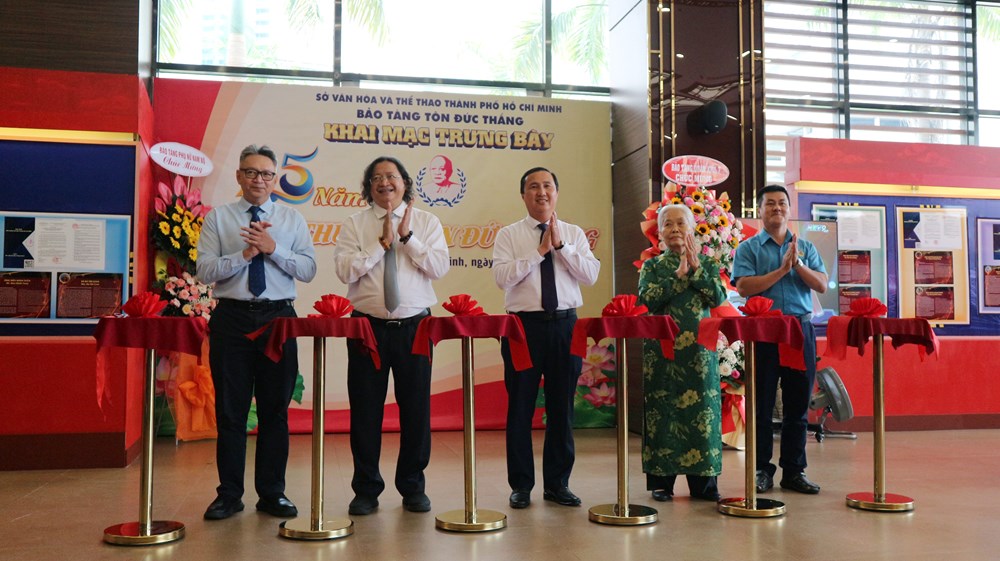 Họp mặt kỷ niệm 137 năm Ngày sinh Chủ tịch Tôn Đức Thắng - ảnh 8