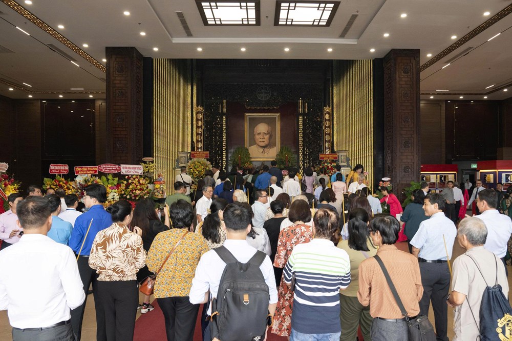 Họp mặt kỷ niệm 137 năm Ngày sinh Chủ tịch Tôn Đức Thắng - ảnh 3