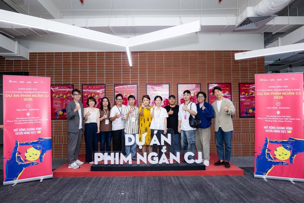 Top 5 Dự án phim ngắn CJ 2025 hoàn thiện kịch bản cùng chuyên gia Hàn Quốc - ảnh 1