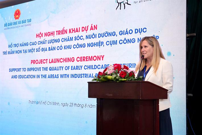 Triển khai dự án nâng cao chất lượng giáo dục mầm non tại khu công nghiệp - ảnh 2