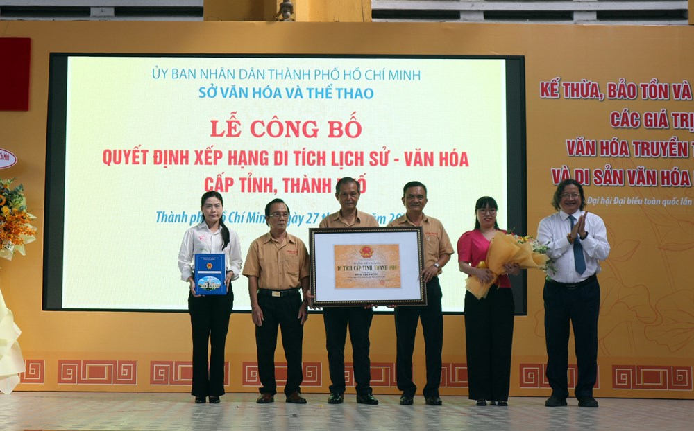 TP.HCM xếp hạng di tích cho 7 công trình - địa điểm - ảnh 4