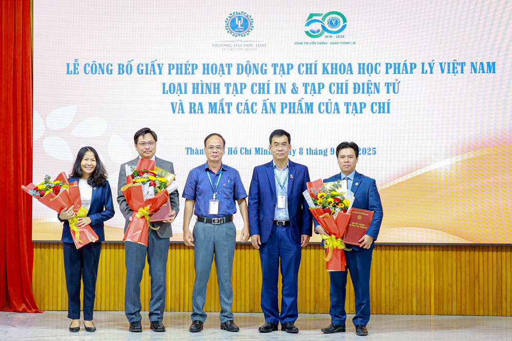 Công bố giấy phép hoạt động Tạp chí khoa học pháp lý Việt Nam và ra mắt các ấn phẩm - ảnh 1