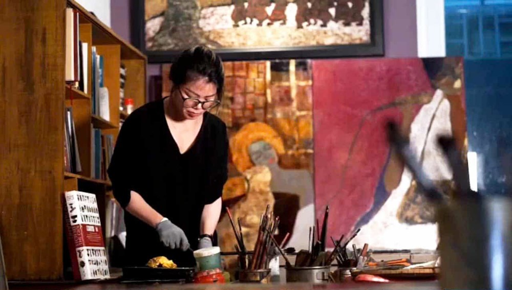Triển lãm sơn mài 'Những vì sao trong đêm' - ảnh 7