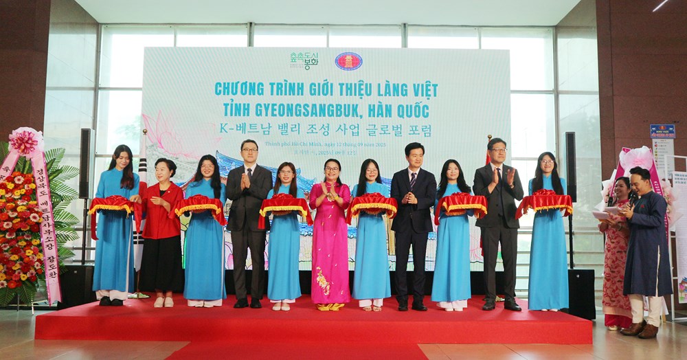 Nhịp cầu văn hóa Việt–Hàn - ảnh 1