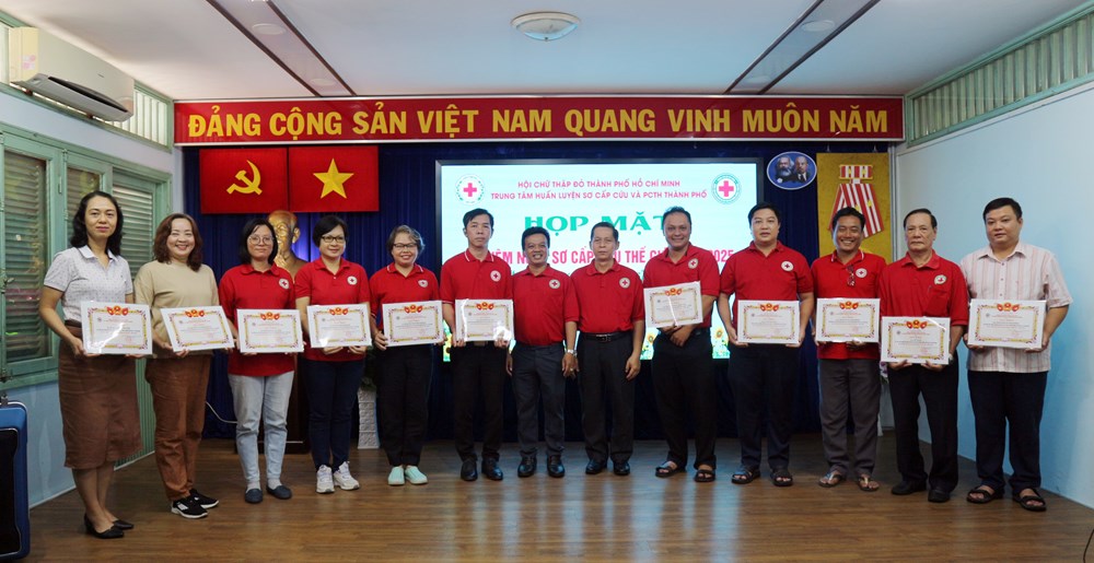 Tôn vinh tình nguyện viên Chữ thập đỏ về hoạt động sơ cấp cứu - ảnh 3