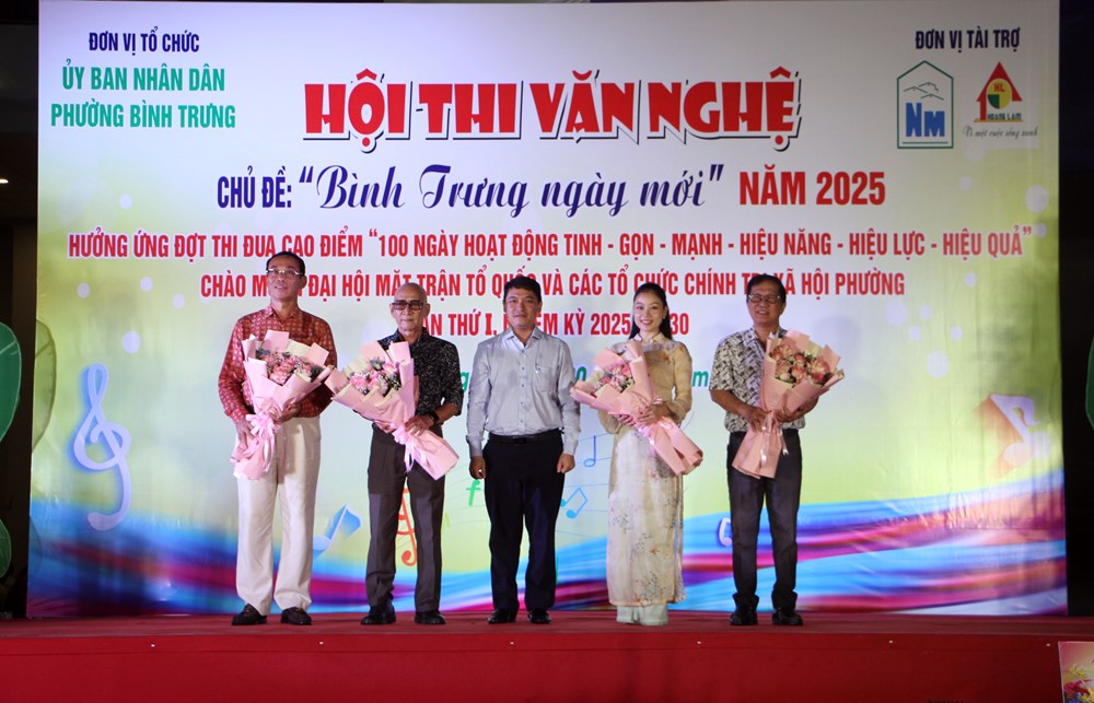 Hơn 100 tiết mục tham gia Hội thi văn nghệ 'Bình Trưng ngày mới' 2025 - ảnh 3