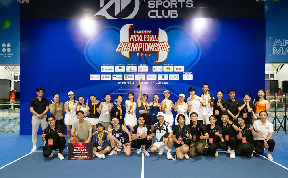 Nghệ sĩ, KOL tham gia giải Happy Pickleball Championship 2025 gây quỹ giúp bệnh nhi - ảnh 1