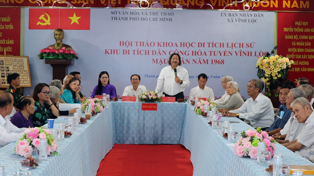 Đề xuất xếp hạng quốc gia Khu di tích Dân công hỏa tuyến Vĩnh Lộc - ảnh 1