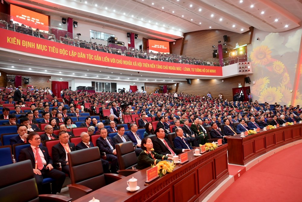 Khai mạc trọng thể Đại hội đại biểu Đảng bộ TPHCM lần thứ I, nhiệm kỳ 2025-2030 - ảnh 9