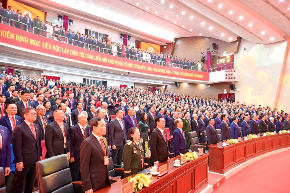 Khai mạc trọng thể Đại hội đại biểu Đảng bộ TPHCM lần thứ I, nhiệm kỳ 2025-2030 - ảnh 4
