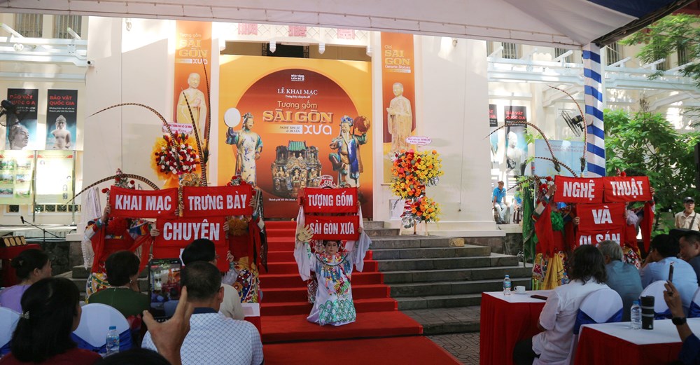 Khai mạc trưng bày chuyên đề ‘Tượng gốm Sài Gòn xưa – Nghệ thuật và di sản’ - ảnh 1