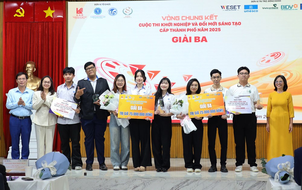 Trao giải Cuộc thi Khởi nghiệp và Đổi mới sáng tạo cấp Thành phố năm 2025 - ảnh 4