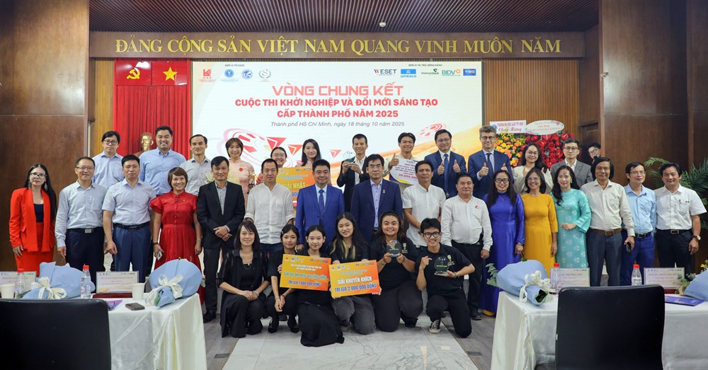 Trao giải Cuộc thi Khởi nghiệp và Đổi mới sáng tạo cấp Thành phố năm 2025 - ảnh 5
