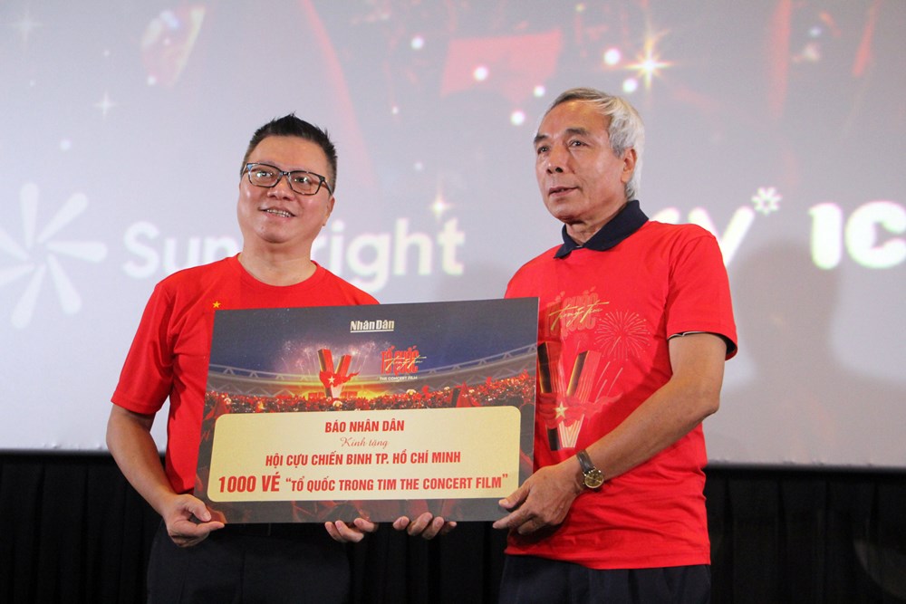 Suất chiếu đặc biệt ‘Tổ quốc trong tim: The Concert Film’ tại TP.HCM - ảnh 2