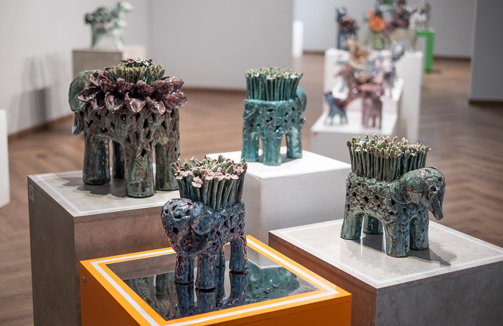 Triển lãm 'Khu vườn Hạnh phúc' – Bản hòa ca đẹp về gốm - ảnh 9