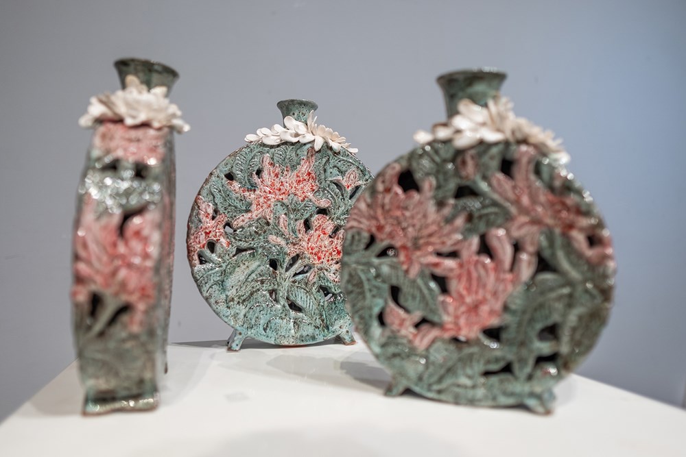 Triển lãm 'Khu vườn Hạnh phúc' – Bản hòa ca đẹp về gốm - ảnh 5