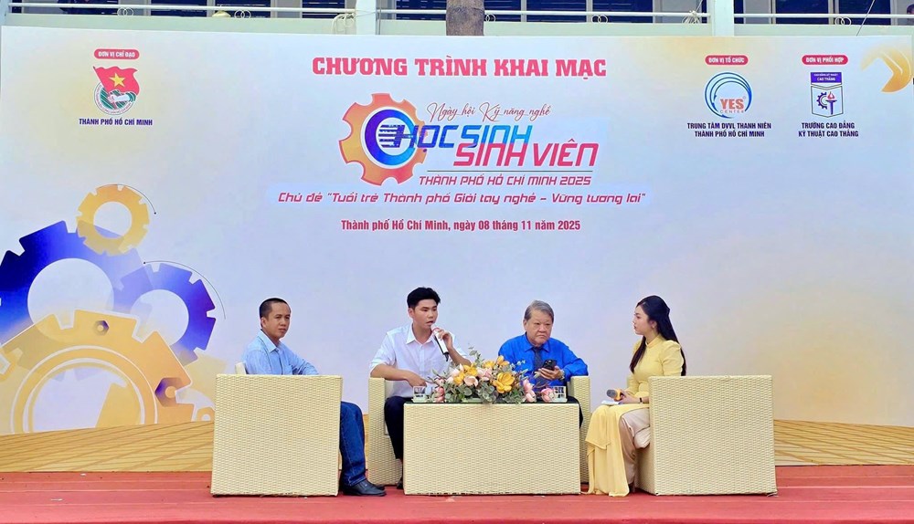 Hơn 2.000 HSSV tham gia Ngày hội kỹ năng nghề cho HSSV TP.HCM năm 2025 - ảnh 2