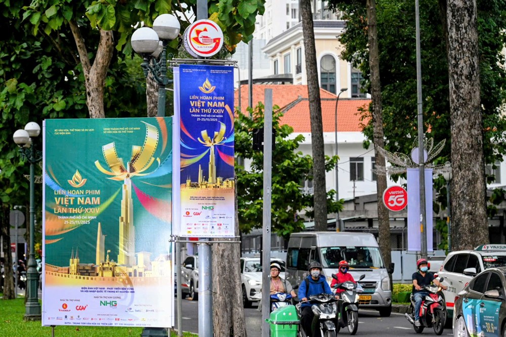 Đường phố TP.HCM nhuộm sắc màu điện ảnh - ảnh 1