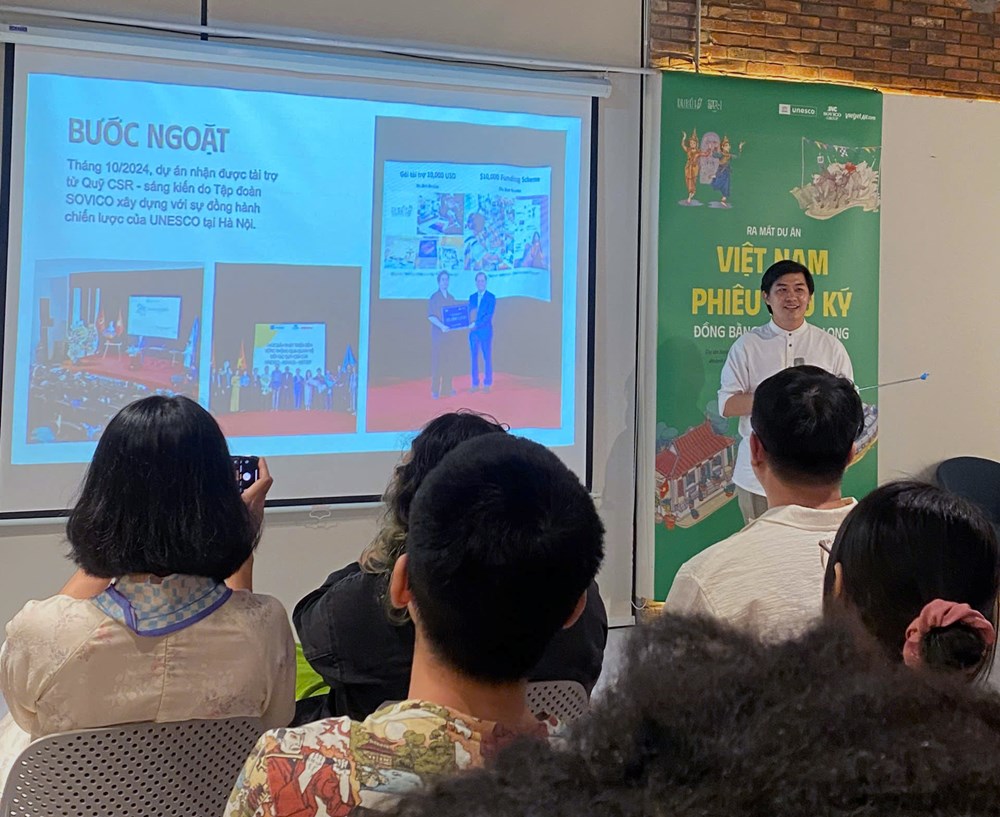 Ra mắt dự án sách văn hóa 'Việt Nam phiêu lưu ký – Đồng bằng sông Cửu Long” - ảnh 3