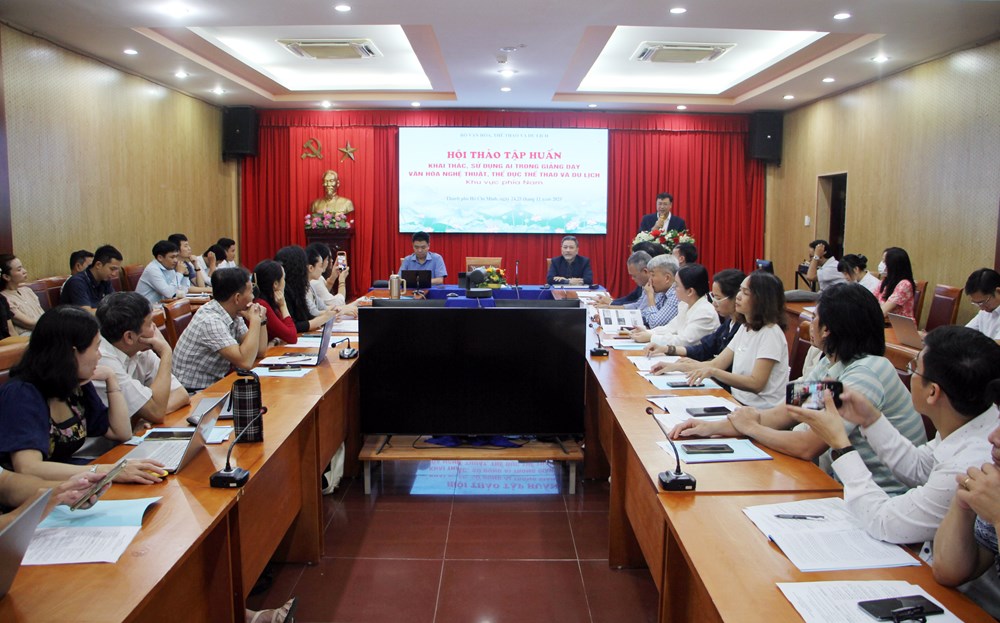Đào tạo nhân lực VHTTDL trước yêu cầu mới về kỹ năng số và AI - ảnh 1