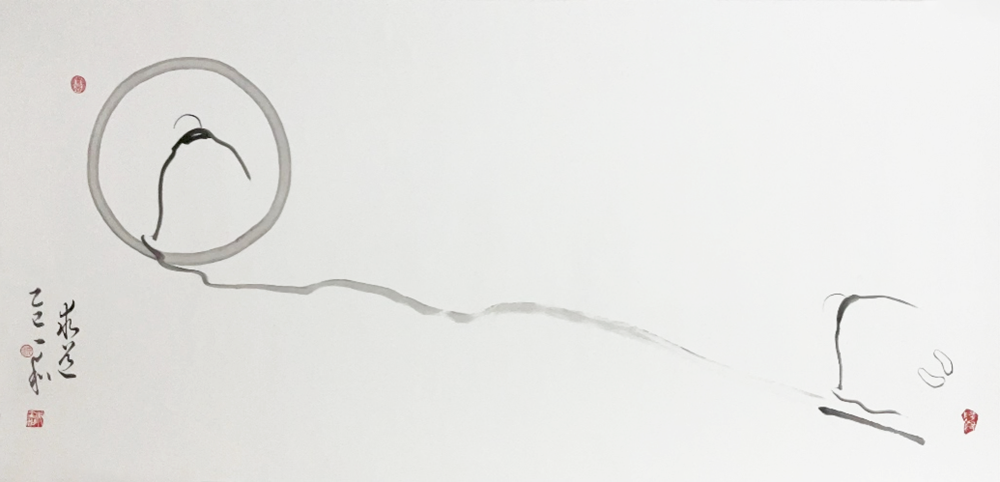 Thưởng lãm không gian thiền – thư pháp – hội họa của Trần Kim Hòa tại TP.HCM - ảnh 5