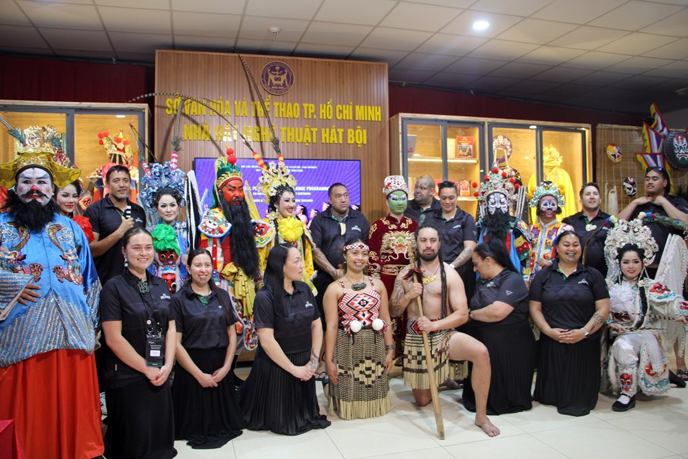 Giao lưu nghệ thuật Hát Bội và Kapa Haka nhân kỷ niệm 50 năm Việt Nam – New Zealand - ảnh 9