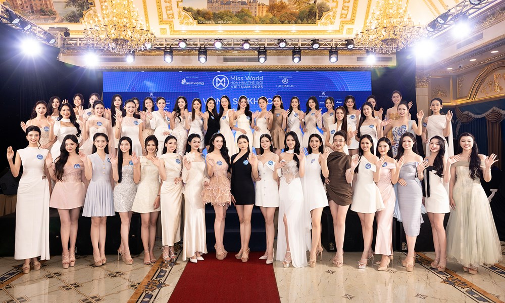 Top 50 Miss World Vietnam 2025 lộ diện - ảnh 1