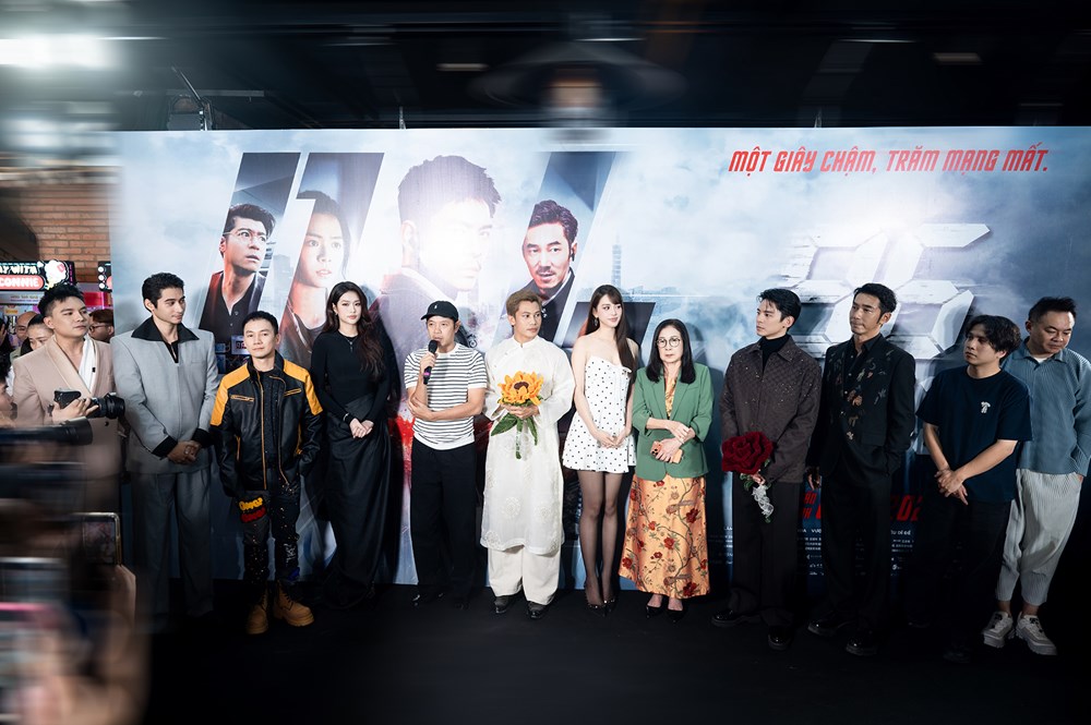 Hoa hậu Tiểu Vy, Đoàn Thiên Ân, nam vương Tuấn Ngọc lồng tiếng phim điện ảnh “96 phút sinh tử” - ảnh 1