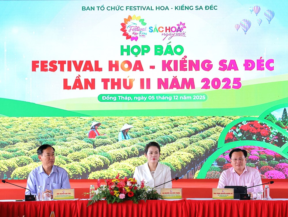 Đồng Tháp tổ chức Festival Hoa - Kiểng Sa Đéc lần II năm 2025 'Sắc hoa ngày mới' - ảnh 2
