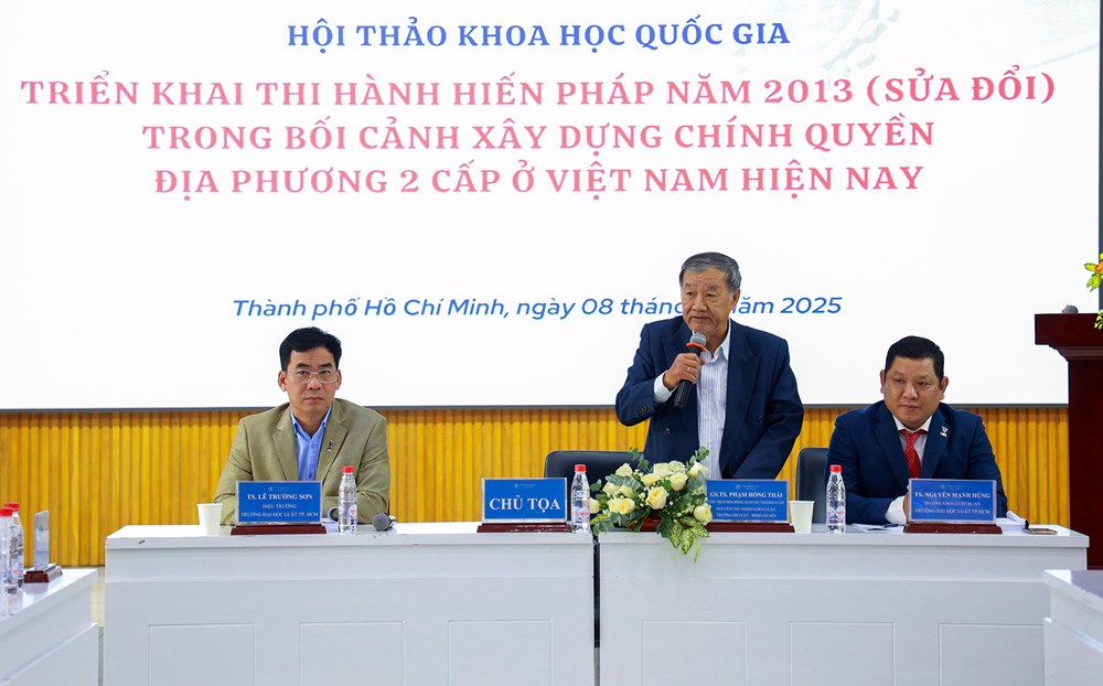 Triển khai thi hành Hiến pháp 2013 sửa đổi trong bối cảnh chính quyền địa phương 2 cấp - ảnh 2