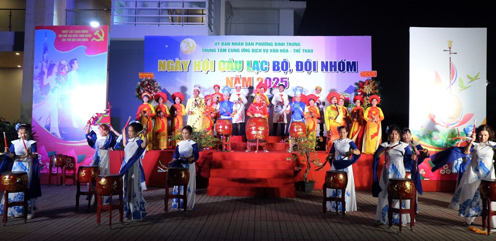 Tưng bừng Ngày hội Câu lạc bộ, đội, nhóm phường Bình Trưng năm 2025 - ảnh 1
